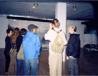 at the opening...